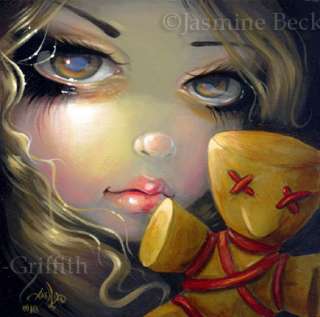 Fairy Face 134 Jasmine Becket Griffith Art Voodoo Doll Fantasy SIGNED 