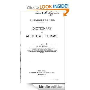 Dictionary of Medical Terms Henry Eugène de Méric  