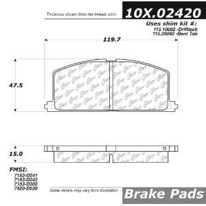  Centric Parts, 102.02420, CTek Brake Pads: Automotive