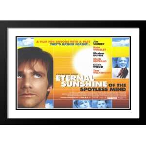  Eternal Sunshine 32x45 Framed and Double Matted Movie 