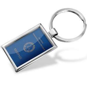 Keychain East German passport / identity card   Hand Made, Key chain 