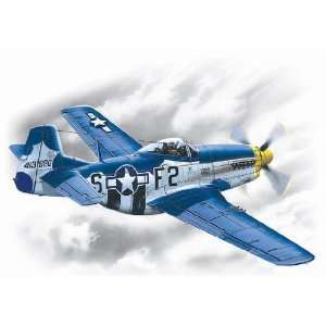  ICM MODELS   1/48 WWII P51D15 Mustang USAF Fighter (Plastic Models 