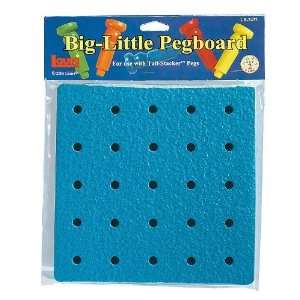  Lauri 2422 Big Little Pegboard  8 in.  Pack of 6 Toys 