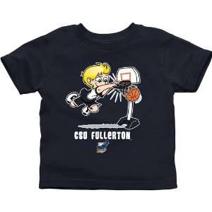  Cal State Fullerton Titans Toddler Boys Basketball T Shirt 