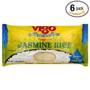 Vigo Jasmine Rice, 2 pounds (Pack of6) Grocery & Gourmet Food