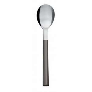  Alessi DC05/4 B   Santiago Dessert Spoon, Black