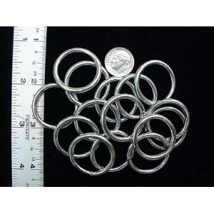  Steel 0 rings Rings Nickel Plate 3/4 Id 100 Pcs Arts 