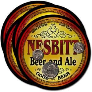  Nesbitt, TX Beer & Ale Coasters   4pk 