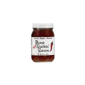 Bone Suckin Sauce Hot Sauce (Economy Case Pack) 16 Oz (Pack of 12 