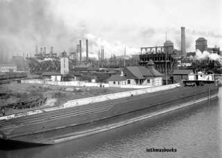 Illinois Steel Works South Chicago Joliet IL photo 1900  