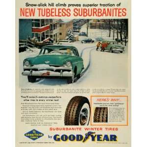   Suburbanite Pneumatic Rubber   Original Print Ad
