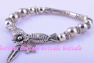 wholesale 24strs assorted tibetan silver tone bracelets  