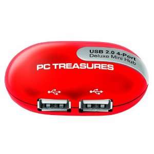  PC Treasures USB 4 Port Hub Electronics