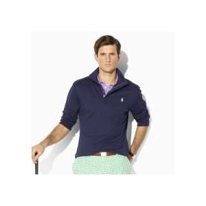  POLO GOLF Interlock Half Zip Mockneck: Sports & Outdoors