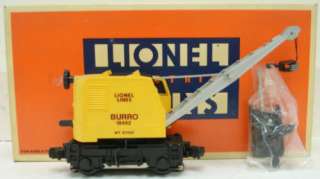   18402 Lionel Lines Operating Burro Crane LN/Box 023922184023  