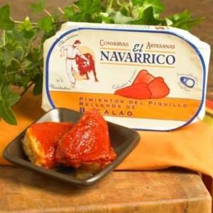 El Navarrico Piquillo Peppers Stuffed with Bacalao:  