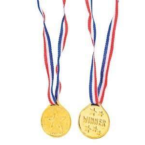    Winner Award Medals   24 Pc Bulk Wholesale Lot Toys & Games