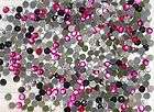 144 PC 1 GR 4MM HOT FIX RHINESTONES GOOD N PLENTY BLEND