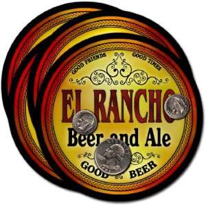  El Rancho , NM Beer & Ale Coasters   4pk 