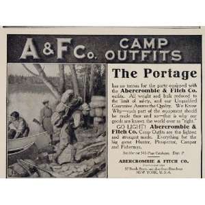   Fitch Camp Camping Outfits RARE   Original Print Ad