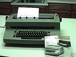 Refurbished IBM Selectric II Typewriter w/warranty  