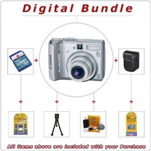    Canon PowerShot A570 Digital Camera Bundle w/ 2GB: Camera & Photo