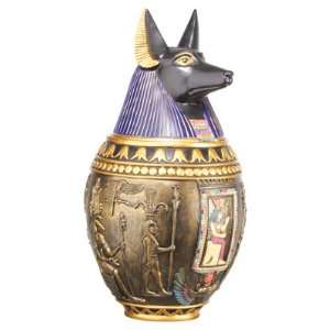  Egyptian Duamutef Canopic Jar (L)   Collectible Egypt 