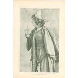  1899 Print Actress Rhoda Cameron 