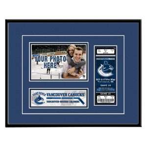  Vancouver Canucks Game Day Ticket Frame: Sports 