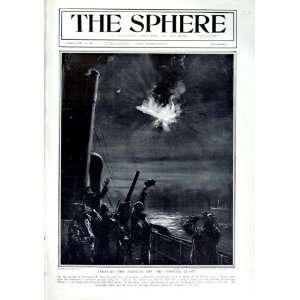  1916 STRAFING ZEPPELIN DESTRUCTION NORFOLK ENGLAND WAR 