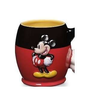 Disney Mickey Mouse Coffee Mug,Best of Mickey Collection,Red Ceramic 