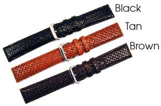 Exotic Skins Leather Chrono and Sport Straps Metal Watchbands Rubber 