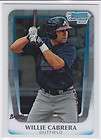 2011 Bowman Purple Prospect Willie Cabrera