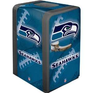  Seattle Seahawks Portable Tailgate Fridge: Sports 