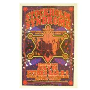 Stockholm Syndrome Handbill Poster Members of Widespread Panic  
