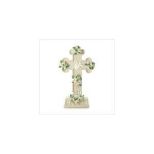  Rose Laden Cross Candleholder: Everything Else