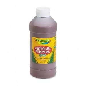   Artista II Washable Tempera Paint, Brown, 16 Ounces: Office Products