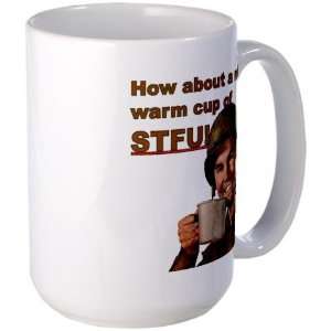  STFU Funny Large Mug by  
