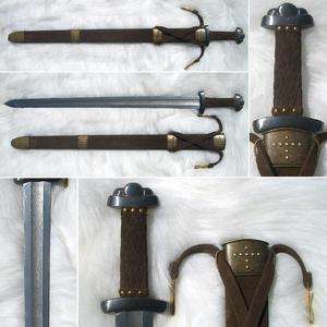   Movie Outlander   Viking Sword Of Kainan Damascus Folded Steel  