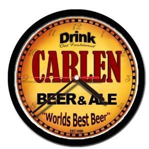  CARLEN beer and ale cerveza wall clock: Everything Else