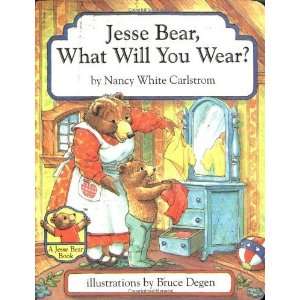   Bear, What Will You Wear? [Board book] Nancy White Carlstrom Books