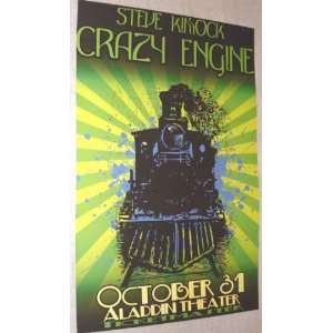  Steve Kimock Crazy Engine Poster   Concert Flyer