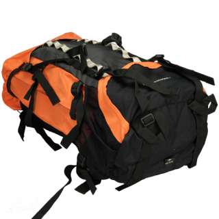   Professional Large Backpack Bag Camping Hiking Internal Frame Orange