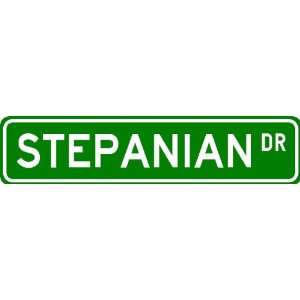  STEPANIAN Street Sign ~ Personalized Family Lastname 