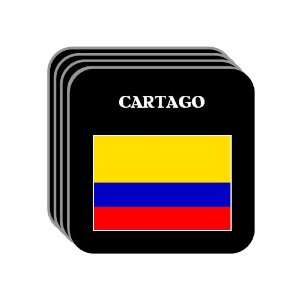  Colombia   CARTAGO Set of 4 Mini Mousepad Coasters 