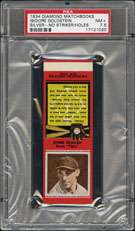 1934 Diamond Matchbooks Isidore Goldstein PSA 7.5+  