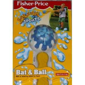   Fisher Price Wacky Wet Bat & Ball Set Sports Water Toy: Toys & Games