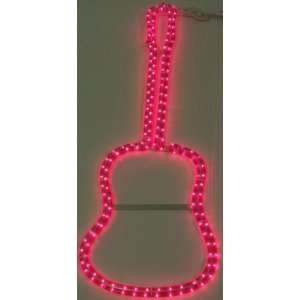  Neon Look Window or Wall Guitar Light Musical Instruments