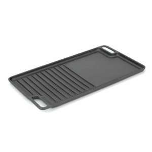 in 1 Grill & Griddle in Black Cast Iron:  Kitchen 