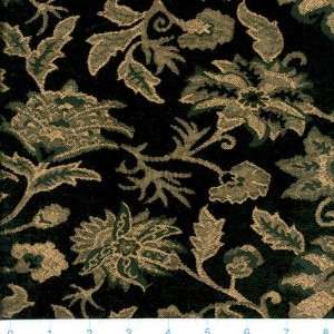  54 Wide Chenille Jacquard Starwood Black Fabric By The 